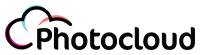 Photocloud logo white bg